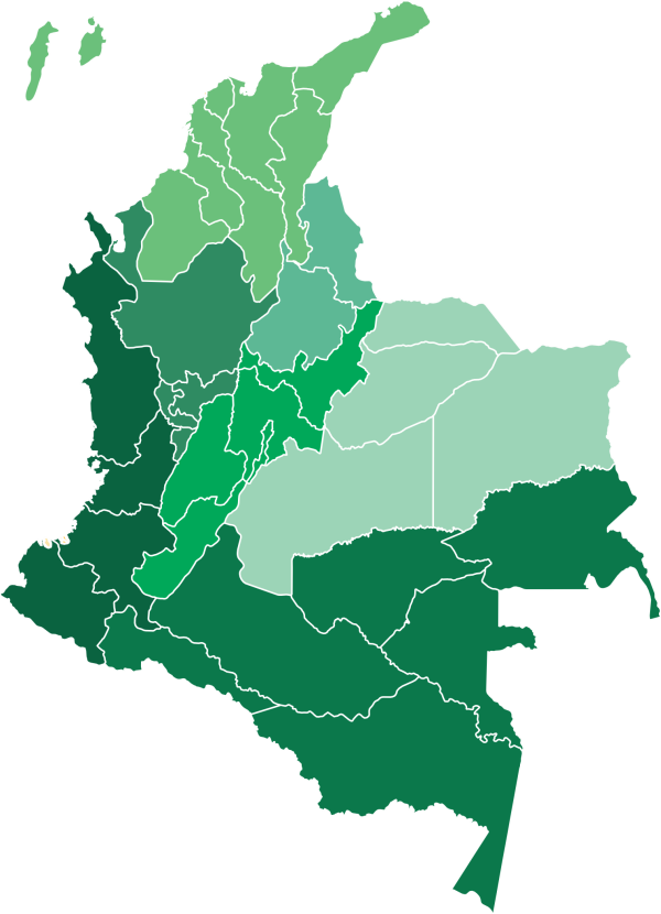 Map Colombia